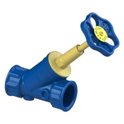 Schlösser Freistromventil Blue-tec ohne Entleerung und mit steigender Spindel... SCHLOESSER-0015063200001 4044997113806 (Abb. 1)
