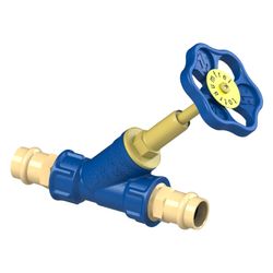 Schlösser Freistromventil Blue-tec mit Pressanschluss IG, ohne Entleerung und... SCHLOESSER-0015091800001 4044997170861 (Abb. 1)