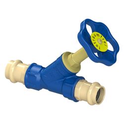 Schlösser Freistromventil Blue-tec mit Pressanschluss IG, ohne Entleerung und... SCHLOESSER-0015092200001 4044997170878 (Abb. 1)