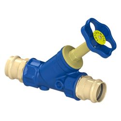 Schlösser Freistromventil Blue-tec mit Pressanschluss IG, ohne Entleerung und... SCHLOESSER-0015093500001 4044997170892 (Abb. 1)