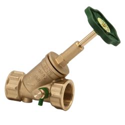 Schlösser Freistromventil mit Muffenanschluss, Entleerung und steigender Spin... SCHLOESSER-0015103200001 4044997113998 (Abb. 1)
