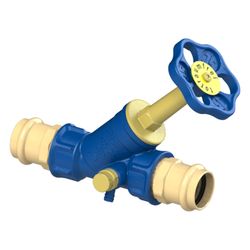 Schlösser Freistromventil Blue-tec mit Pressanschluss IG, Entleerung und stei... SCHLOESSER-0015192800001 4044997171059 (Abb. 1)