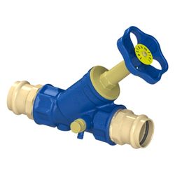 Schlösser Freistromventil Blue-tec mit Pressanschluss IG, Entleerung und stei... SCHLOESSER-0015193500001 4044997171066 (Abb. 1)