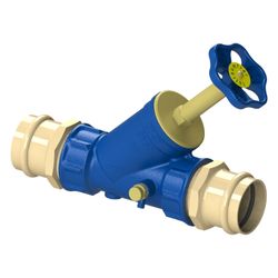 Schlösser Freistromventil Blue-tec mit Pressanschluss IG, Entleerung und stei... SCHLOESSER-0015195400001 4044997171080 (Abb. 1)