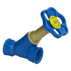 Schlösser Freistromventil Blue-tec mit Muffenanschluss, ohne Entleerung und m... SCHLOESSER-0015262000001 4044997114339 (Abb. 1)