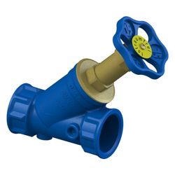 Schlösser Freistromventil Blue-tec mit Muffenanschluss, ohne Entleerung und m... SCHLOESSER-0015264000001 4044997114360 (Abb. 1)