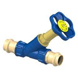 Schlösser Freistromventil Blue-tec mit Pressanschluss IG, ohne Entleerung und... SCHLOESSER-0015292200001 4044997171219 (Abb. 1)