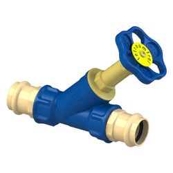 Schlösser Freistromventil Blue-tec mit Pressanschluss IG, ohne Entleerung und... SCHLOESSER-0015292800001 4044997171226 (Abb. 1)