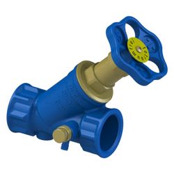 Schlösser Freistromventil Blue-tec mit Muffenanschluss, Entleerung und nichts... SCHLOESSER-0015313200001 4044997114537 (Abb. 1)