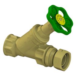 Schlösser Freistromventil mit Verschraubung, ohne Entleerung und mit nichtste... SCHLOESSER-0015353200001 4044997251157 (Abb. 1)