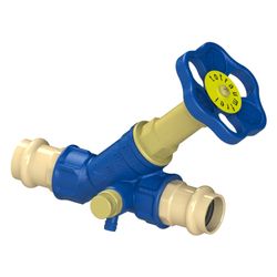 Schlösser Freistromventil Blue-tec mit Pressanschluss IG, Entleerung und nich... SCHLOESSER-0015392200001 4044997171363 (Abb. 1)