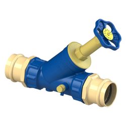 Schlösser Freistromventil Blue-tec mit Pressanschluss IG, Entleerung und nich... SCHLOESSER-0015395400001 4044997171400 (Abb. 1)