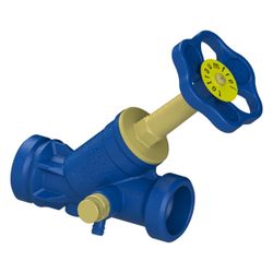 Schlösser Freistromventil Blue-tec mit Außengewinde MULTI, mit Entleerung und... SCHLOESSER-0015494000001 4044997185315 (Abb. 1)