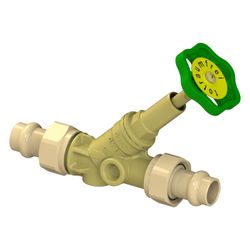 Schlösser Freistromventil mit Pressanschluss MULTI, ohne Entleerung und mit s... SCHLOESSER-0015521500001 4044997171493 (Abb. 1)