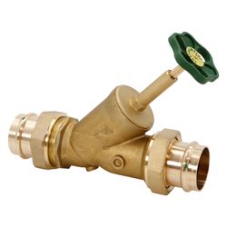 Schlösser Freistromventil mit Pressanschluss MULTI, ohne Entleerung und mit s... SCHLOESSER-0015525400001 4044997160411 (Abb. 1)