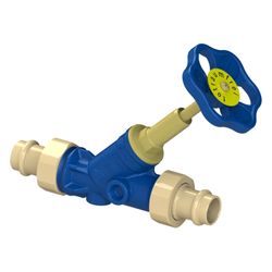 Schlösser Freistromventil Blue-tec mit Pressanschluss AG MULTI, ohne Entleeru... SCHLOESSER-0015541800001 4044997115800 (Abb. 1)