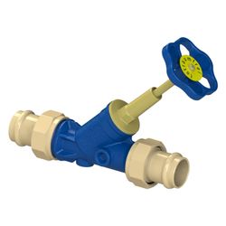 Schlösser Freistromventil Blue-tec mit Pressanschluss AG MULTI, ohne Entleeru... SCHLOESSER-0015544200001 4044997171653 (Abb. 1)