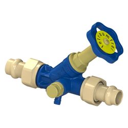 Schlösser Freistromventil Blue-tec mit Pressanschluss AG, Entleerung und stei... SCHLOESSER-0015591500001 4044997171752 (Abb. 1)
