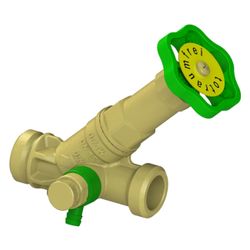 Schlösser Freistromventil mit Außengewinde MULTI, Entleerung und nichtsteigen... SCHLOESSER-0015771500001 4044997116210 (Abb. 1)