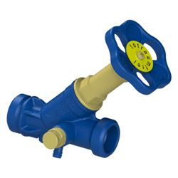 Schlösser Freistromventil Blue-tec mit Außengewinde MULTI, mit Entleerung und... SCHLOESSER-0015792000001 4044997171868 (Abb. 1)