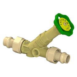 Schlösser Freistromventil mit Pressanschluss AG MULTI, ohne Entleerung und mi... SCHLOESSER-0015821500001 4044997171875 (Abb. 1)
