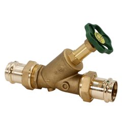 Schlösser Freistromventil mit Pressanschluss AG MULTI, ohne Entleerung und mi... SCHLOESSER-0015824200001 4044997116340 (Abb. 1)
