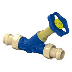 Schlösser Freistromventil Blue-tec mit Pressanschluss AG MULTI, ohne Entleer.... SCHLOESSER-0015842200001 4044997171974 (Abb. 1)