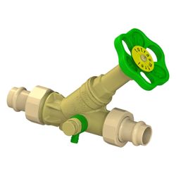 Schlösser Freistromventil mit Pressanschluss AG MULTI, Entleerung und nichtst... SCHLOESSER-0015871800001 4044997172070 (Abb. 1)
