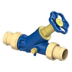 Schlösser Freistromventil Blue-tec mit Pressanschluss AG MULTI, Entleerung un... SCHLOESSER-0015893500001 4044997172247 (Abb. 1)