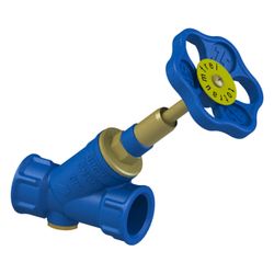 Schlösser KFR-Ventil Blue-tec mit Muffenanschluss, ohne Entleerung, mit steig... SCHLOESSER-0016162000001 4044997116760 (Abb. 1)