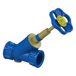Schlösser KFR-Ventil mit Muffenanschluss, ohne Entleerung und mit steigender ... SCHLOESSER-0016152500001 4044997116531 (Abb. 1)