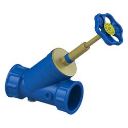 Schlösser KFR-Ventil Blue-tec mit Muffenanschluss, ohne Entleerung, mit steig... SCHLOESSER-0016165000001 4044997116807 (Abb. 1)