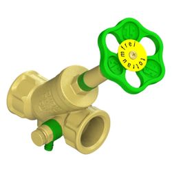 Schlösser KFR-Ventil mit Muffenanschluss, Entleerung und steigender Spindel, ... SCHLOESSER-0016202500001 4044997116913 (Abb. 1)