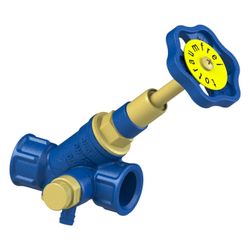 Schlösser KFR-Ventil Blue-tec mit Muffenanschluss, Entleerung und steigender ... SCHLOESSER-0016211500001 4044997117170 (Abb. 1)