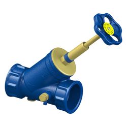 Schlösser KFR-Ventil Blue-tec mit Muffenanschluss, Entleerung und steigender ... SCHLOESSER-0016215000001 4044997117224 (Abb. 1)