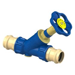 Schlösser KFR-Ventil Blue-tec mit Pressanschluss IG, ohne Entleerung und mit ... SCHLOESSER-0016292800001 4044997172407 (Abb. 1)