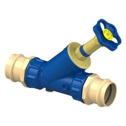 Schlösser KFR-Ventil Blue-tec mit Pressanschluss IG, ohne Entleerung und mit ... SCHLOESSER-0016295400001 4044997172438 (Abb. 1)
