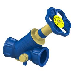 Schlösser KFR-Ventil Blue-tec mit Muffenanschluss, Entleerung und nichtsteige... SCHLOESSER-0016312500001 4044997117576 (Abb. 1)