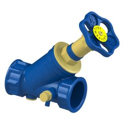Schlösser KFR-Ventil Blue-tec mit Muffenanschluss, Entleerung und nichtsteige... SCHLOESSER-0016314000001 4044997117613 (Abb. 1)