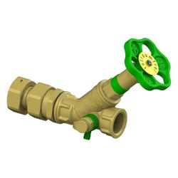 Schlösser KFR-Ventil mit Verschraubung, Entleerung und nichtsteigender Spinde... SCHLOESSER-0016352000001 4044997251188 (Abb. 1)