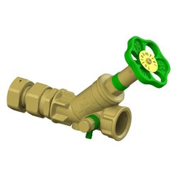 Schlösser KFR-Ventil mit Verschraubung, Entleerung und nichtsteigender Spinde... SCHLOESSER-0016353200001 4044997251195 (Abb. 1)