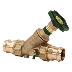 Schlösser KFR-Ventil mit Pressanschluss IG, Entleerung und nichtsteigender Sp... SCHLOESSER-0016383500001 4044997172490 (Abb. 1)