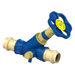 Schlösser KFR-Ventil Blue-tec mit Pressanschluss IG, mit Entleerung und nicht... SCHLOESSER-0016392200001 4044997172544 (Abb. 1)