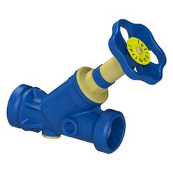 Schlösser KFR-Ventil Blue-tec mit Außengewinde MULTI und ohne Entleerung, DN ... SCHLOESSER-0016743200001 4044997250228 (Abb. 1)