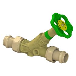 Schlösser KFR-Ventil mit Pressanschluss AG MULTI, ohne Entleerung und mit nic... SCHLOESSER-0016822200001 4044997172711 (Abb. 1)
