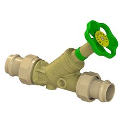 Schlösser KFR-Ventil mit Pressanschluss AG MULTI, ohne Entleerung und mit nic... SCHLOESSER-0016822800001 4044997172742 (Abb. 1)