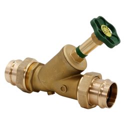 Schlösser KFR-Ventil mit Pressanschluss AG MULTI, ohne Entleerung und mit nic... SCHLOESSER-0016825400001 4044997172780 (Abb. 1)