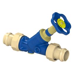 Schlösser KFR-Ventil Blue-tec mit Pressanschluss AG MULTI, ohne Entleerung u.... SCHLOESSER-0016844200001 4044997172896 (Abb. 1)