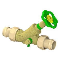 Schlösser KFR-Ventil mit Pressanschluss AG MULTI, Entleerung und nichtsteigen... SCHLOESSER-0016872800001 4044997172995 (Abb. 1)
