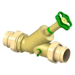 Schlösser KFR-Ventil mit Pressanschluss AG MULTI, Entleerung und nichtsteigen... SCHLOESSER-0016875400001 4044997173053 (Abb. 1)